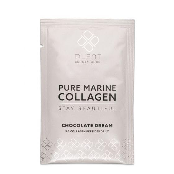 Plent Pure Marine Collagen Chocolate Dream - Stay Beautiful - 5G Collagen Peptides Daily PlentBuy Supplements Australia