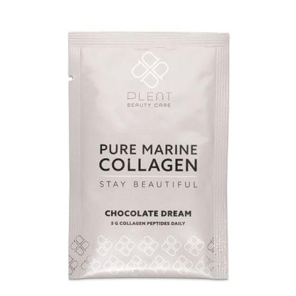 Plent Pure Marine Collagen Chocolate Dream - Stay Beautiful - 5G Collagen Peptides Daily PlentBuy Supplements Australia