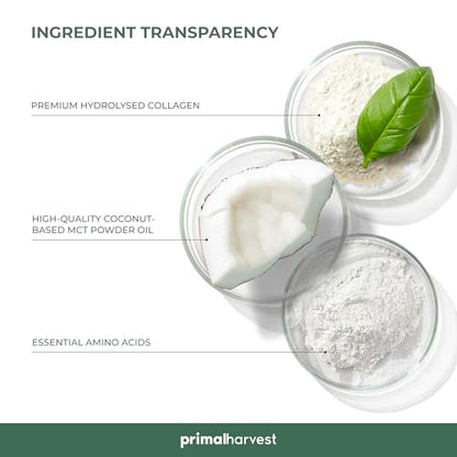 Collagen MCT by Primal Harvest - Powder Supplement with Type I and III Primal HarvestBuy Supplements Australia