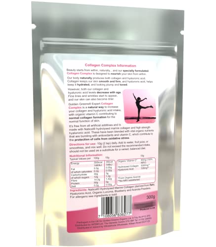 Golden Greens Expert Collagen Complex Powder, 300 g Golden GreensBuy Supplements Australia