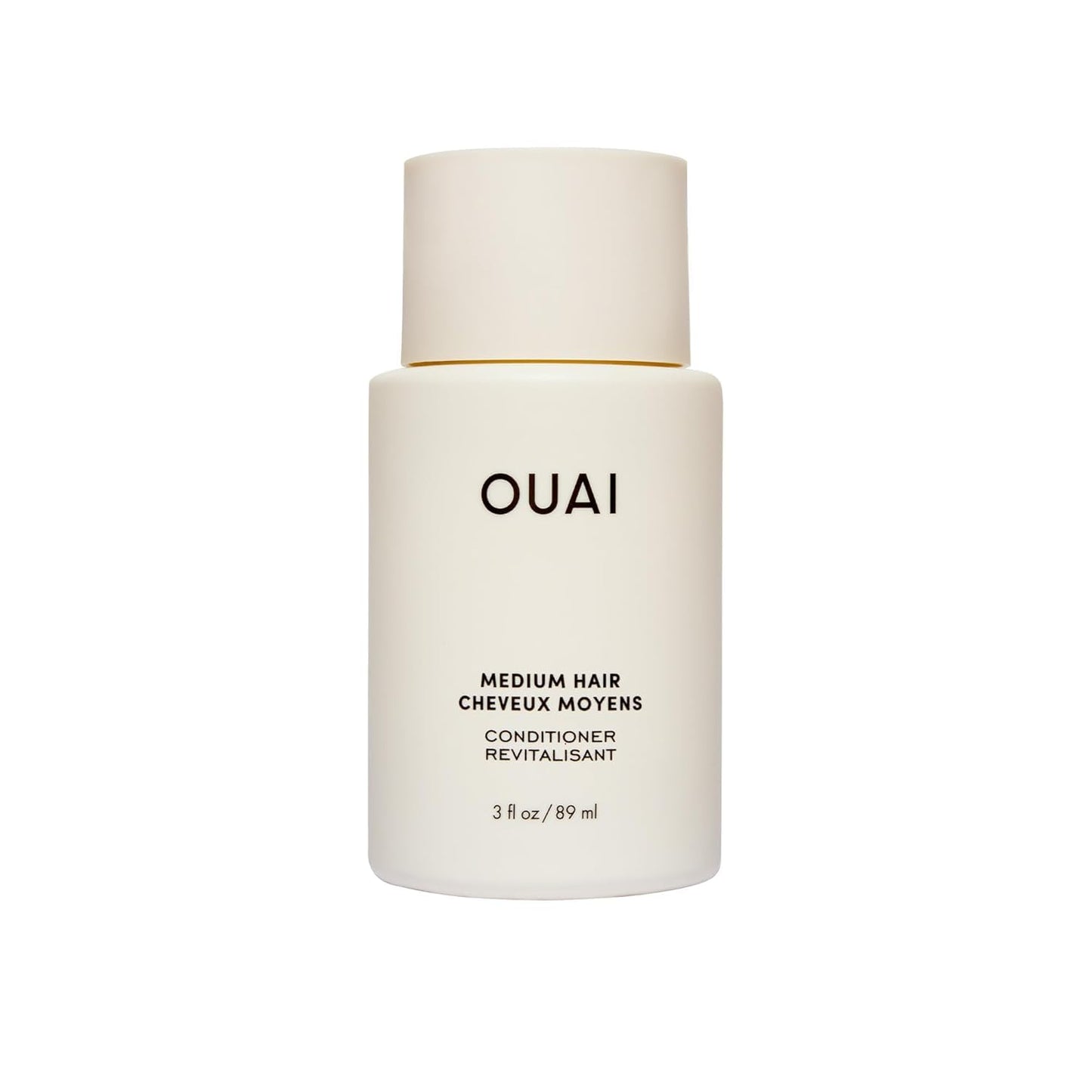 OUAI Medium Conditioner Travel Size - Hydrating Hair Conditioner with Coconut Oil, Babassu Oil, and Keratin - Strengthens, Repairs and Adds Shine - Paraben and Phthalate Free Hair Care Products (3 Oz) OUAIBuy Supplements Australia