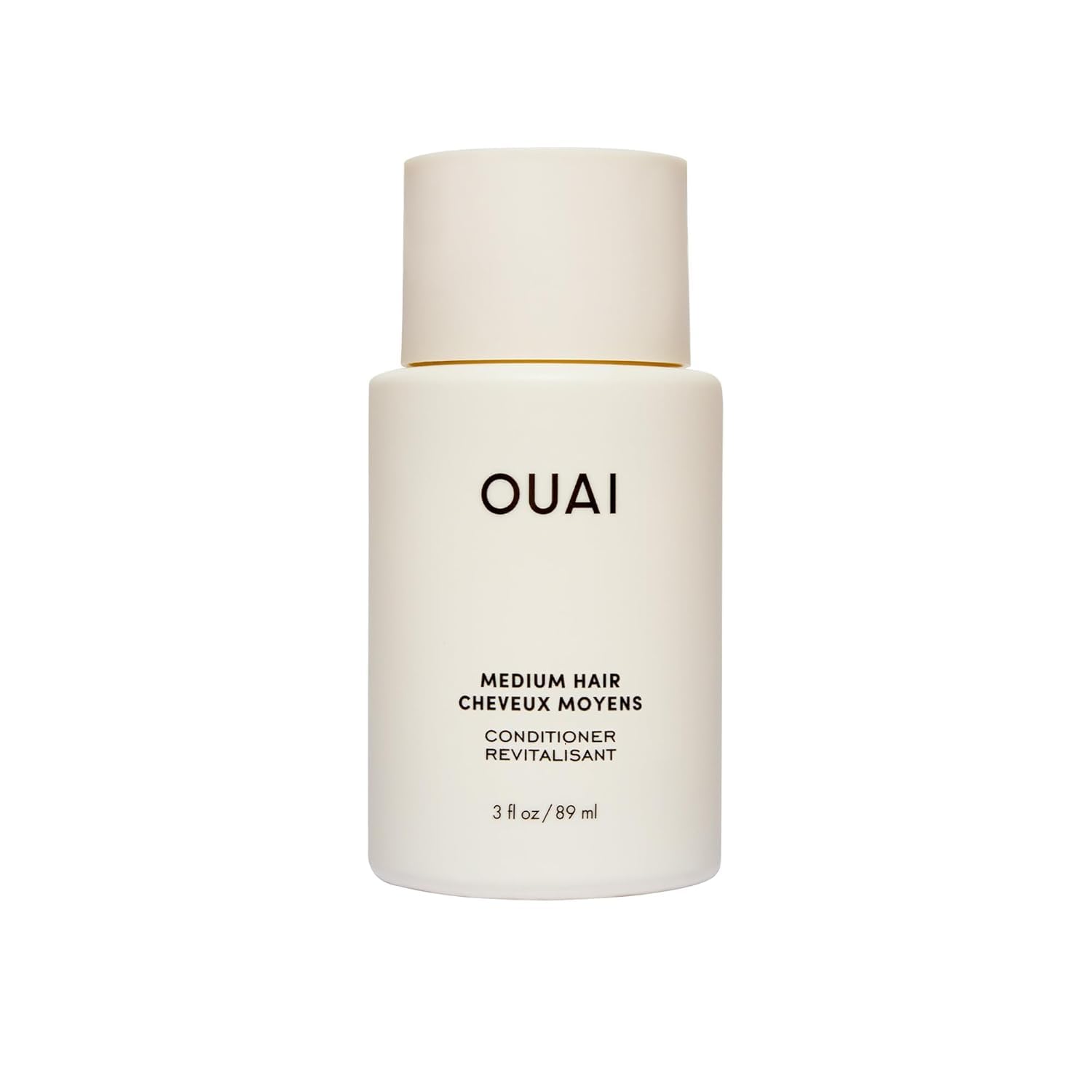 OUAI Medium Conditioner Travel Size - Hydrating Hair Conditioner with Coconut Oil, Babassu Oil, and Keratin - Strengthens, Repairs and Adds Shine - Paraben and Phthalate Free Hair Care Products (3 Oz) OUAIBuy Supplements Australia
