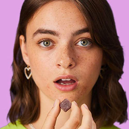 ZitSticka Mood Food: Gummy for Moody Skin + PMS Drama, Forest Berry Flavour ZitStickaBuy Supplements Australia