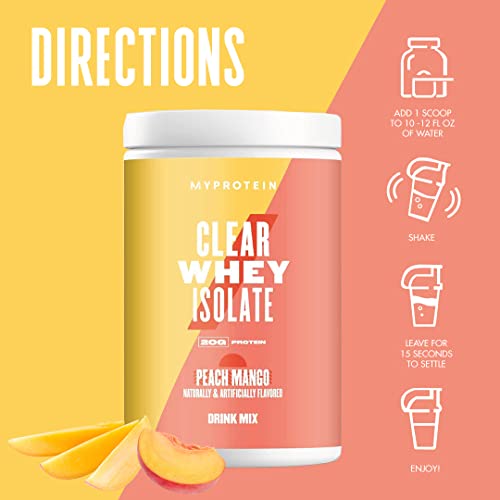 Myprotein® - Clear Whey Isolate - Whey Protein Powder - Naturally Flavored Drink Mix MyproteinBuy Supplements Australia