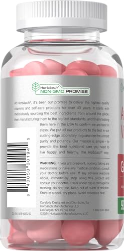 Horbaach Vegan Apple Cider Vinegar Gummies | 90 Count | ACV Supplement | Natural HorbäachBuy Supplements Australia