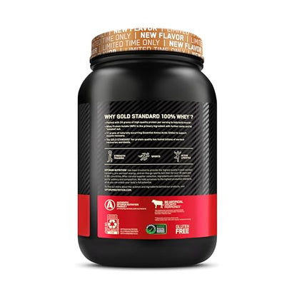 Optimum Nutrition Gold Standard 100% Whey Protein Powder, Cinnamon Roll, 2 Pound Optimum NutritionBuy Supplements Australia