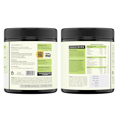 Collagen Supplements for Women & Men, 30 Servings, 150 GM | 100% Vegan Collagen Powder TenchaBuy Supplements Australia