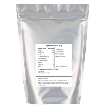 SOYA Protein Isolate (90% Protein) 500g by Hatton Hill, Unflavoured, Vegan Protein Shake Hatton HillBuy Supplements Australia