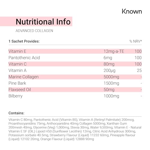 Liquid Collagen Supplement with Vitamin C | Liposomal Technology KnownBuy Supplements Australia