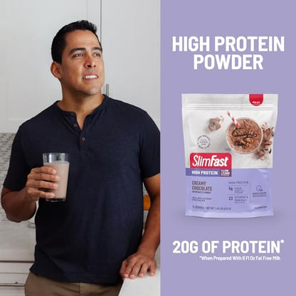 SlimFast High Protein Meal Replacement Powder, 26 Servings, Advanced Nutrition SlimFastBuy Supplements Australia