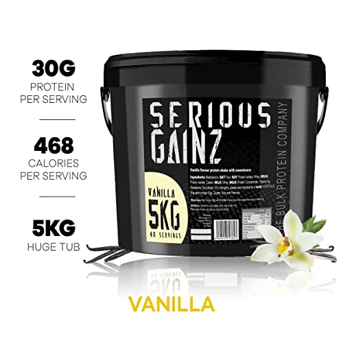 The Bulk Protein Company, SERIOUS GAINZ - Whey Protein Powder - Weight Gain, Mass Gainer The Bulk Protein CompanyBuy Supplements Australia