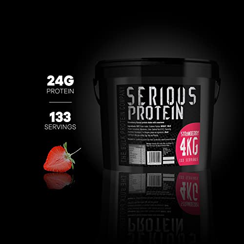 The Bulk Protein Company – SERIOUS PROTEIN – Whey Protein Powder – 4kg – Low Carb The Bulk Protein CompanyBuy Supplements Australia