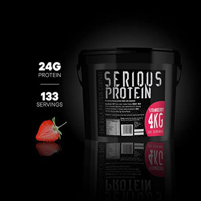 The Bulk Protein Company – SERIOUS PROTEIN – Whey Protein Powder – 4kg – Low Carb The Bulk Protein CompanyBuy Supplements Australia