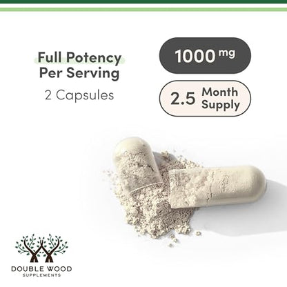 Acetyl L-Carnitine 1,000mg Per Serving, 150 Capsules (ALCAR for Brain Function Support, Memory, Attention, and Stamina) Acetyl L Carnitine That is Third Party Tested by Double Wood Double Wood SupplementsBuy Supplements Australia