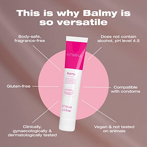 INTIMINA Balmy - Vaginal Moisturizer and Lubricant, Intimate Soothing and Moisturizing Cream INTIMINABuy Supplements Australia