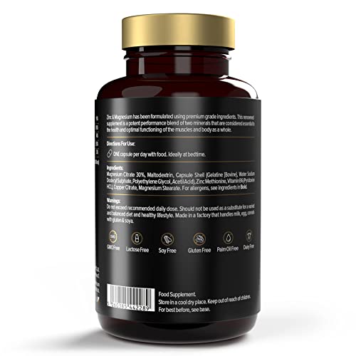 Protein Works - Zinc & Magnesium Supplement Tablets |Added Vitamin B6 | Combats Tiredness & Fatigue Protein WorksBuy Supplements Australia