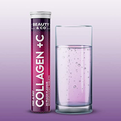 Collagen Effervescent - Marine Collagen & Vitamin C (2 Tubes) Beauty & CoBuy Supplements Australia