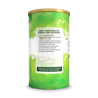 Great Lakes Gelatin Collagen Hydrolysate, Grass-Fed Bovine Hydrolysed Collagen Peptides Protein Great Lakes GelatinBuy Supplements Australia