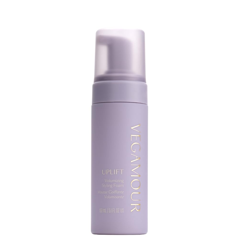 VEGAMOUR UPLIFT Volumizing Styling Foam, For fine, flat & thinning hair, Provides Volume & Resists Humidity, Non Sticky Formula, Bouncy Soft Hair VEGAMOURBuy Supplements Australia