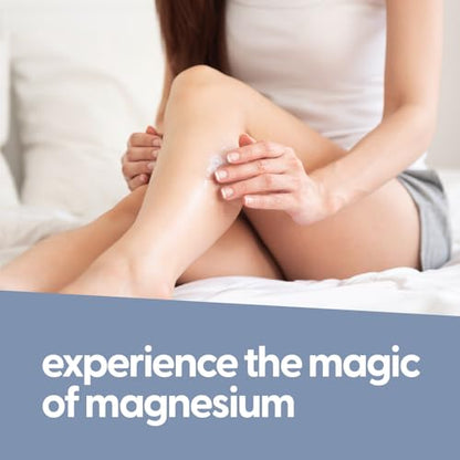 Unscented Magnesium Lotion for Sleep & Leg Cramps, Suitable for Sensitive Skin, Helps with Muscle Relaxation, Soothes Tired Legs & Foot Aches and Supports Restful Nights, 8 fl oz by M3 M3 NaturalsBuy Supplements Australia