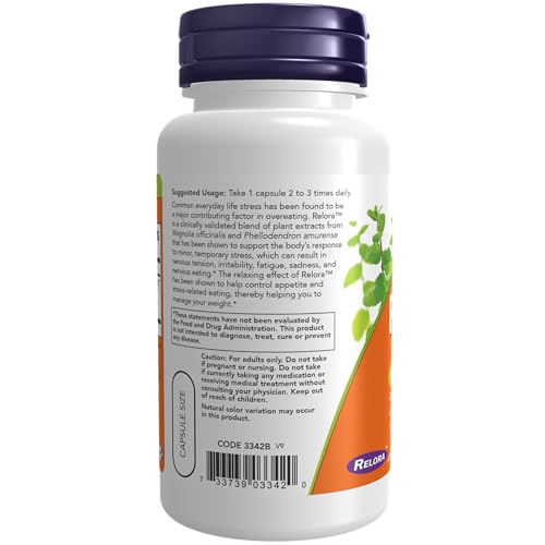 NOW Supplements, Relora 300 mg (a Blend of Plant Extracts from Magnolia officinalis NOWBuy Supplements Australia