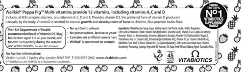 Wellkid Peppa Pig Chewable Gummy Vitamins by Vitabiotics - UK's No. 1 Vitamin Company WellkidBuy Supplements Australia