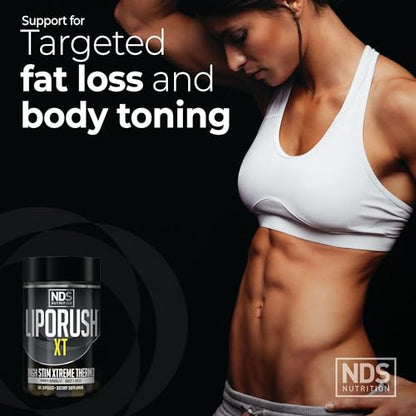 LIPORUSH NDS Nutrition XT - Super Concentrated Thermogenic with L-Carnitine & Teacrine LIPORUSHBuy Supplements Australia