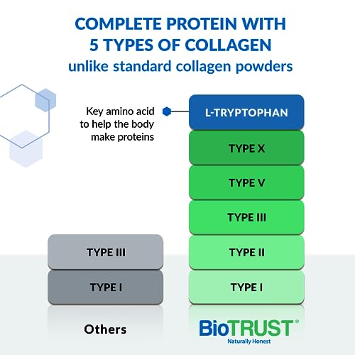 BioTrust Ageless Multi Collagen Peptides Powder – 5 Types (I, II, III, V, X) – Fruit Punch BioTrustBuy Supplements Australia