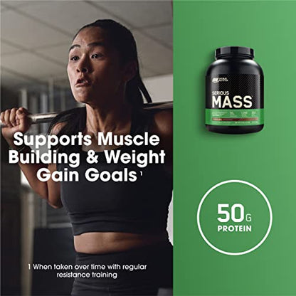 Optimum Nutrition Serious Mass, Weight Gainer Protein Powder, Chocolate, 6 Pound Optimum NutritionBuy Supplements Australia