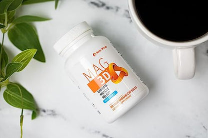 SaltWrap Mag 3D – Daytime (Non-Drowsy) Leg Cramp & Muscle Relief Support - Natural SaltWrapBuy Supplements Australia
