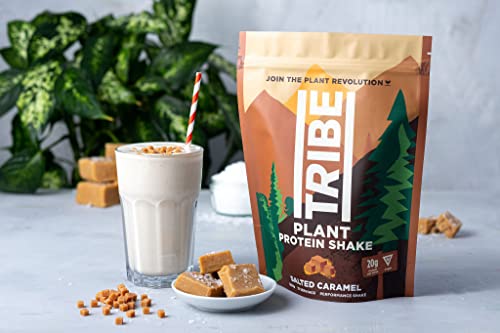 TRIBE Vegan Protein Powder - Salted Caramel - Pea and Rice Protein Blend - Vegan TRIBEBuy Supplements Australia