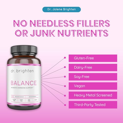 Dr. Brighten Balance - Hormone Balance for Women with Chasteberry and DIM - Targets Dr. BrightenBuy Supplements Australia
