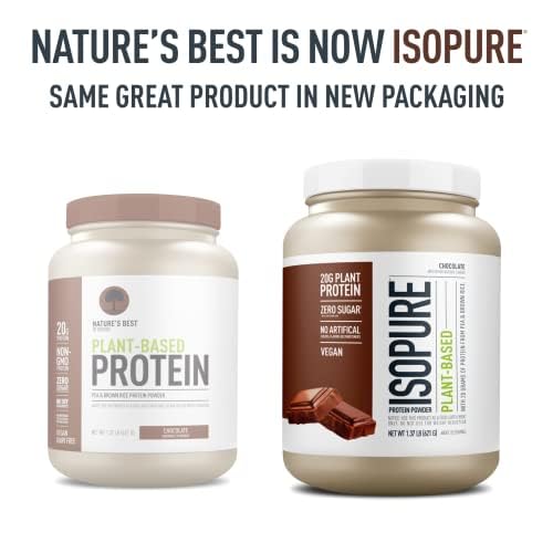 Isopure Chocolate Vegan Protein Powder, with Monk Fruit Sweetener & Amino Acids IsopureBuy Supplements Australia