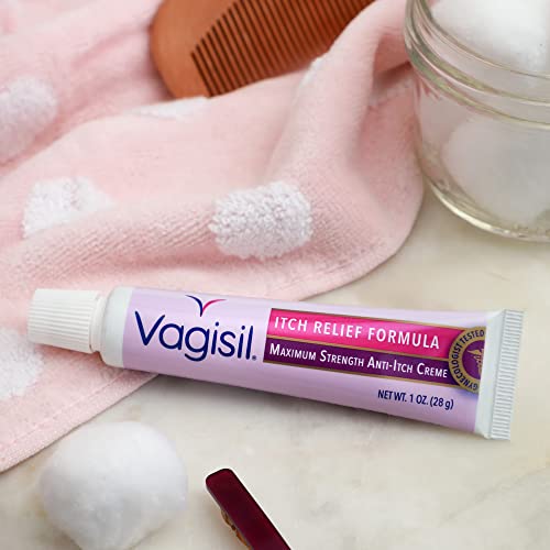 Vagisil Maximum Strength Feminine Anti-Itch Cream with Benzocaine for Women VagisilBuy Supplements Australia