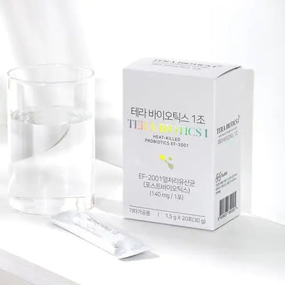 Terabiotics® 1 Trillion Postbiotic Stick – 2-Month Supply (60 Sticks / 20 per Box × 3 Boxes) – Heat-Treated EF-2001, Shelf-Stable, No Refrigeration Needed (20) SEOULIFEBuy Supplements Australia