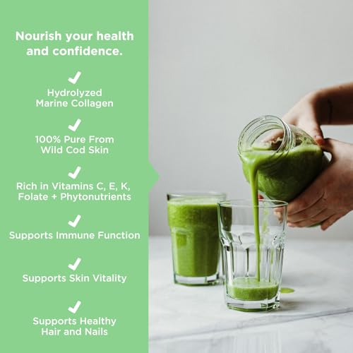 JSHealth Super Greens Powder - Greens & Collagen Powder - Superfood Powder with Marine Collagen Peptides JSHealthBuy Supplements Australia