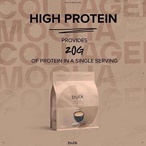 Bulk Collagen Coffee, High Protein, Black, 500 g BulkBuy Supplements Australia