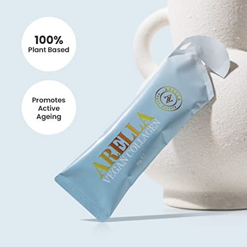 Arella Beauty Vegan Liquid Collagen Supplement - Japanese Plum Flavour - 14 x 30 ml Arella BeautyBuy Supplements Australia
