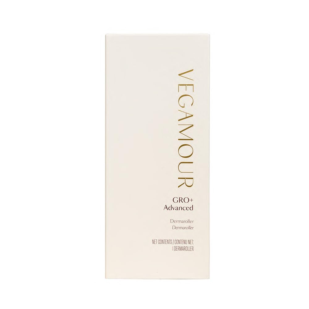 VEGAMOUR GRO+ Advanced Dermaroller | 1,200 Microneedle 0.25mm Scalp Tool | Gently Exfoliates the Scalp | Wide Head for Maximum Coverage VEGAMOURBuy Supplements Australia