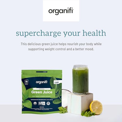 Organifi: GO Packs - Green Juice - Organic Superfood Supplement Powder - 15 Servings OrganifiBuy Supplements Australia