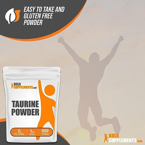 BULKSUPPLEMENTS.COM Taurine Powder - Taurine Supplement, Taurine 2000mg BULKSUPPLEMENTS.COMBuy Supplements Australia