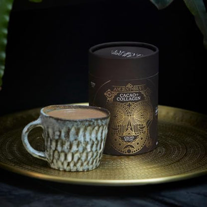 Ancient + Brave - Cacao + Collagen Powder 250g - Peruvian Raw Cacao Hot Chocolate with Grass-Fed Hydrolysed Bovine Collagen Ancient + BraveBuy Supplements Australia