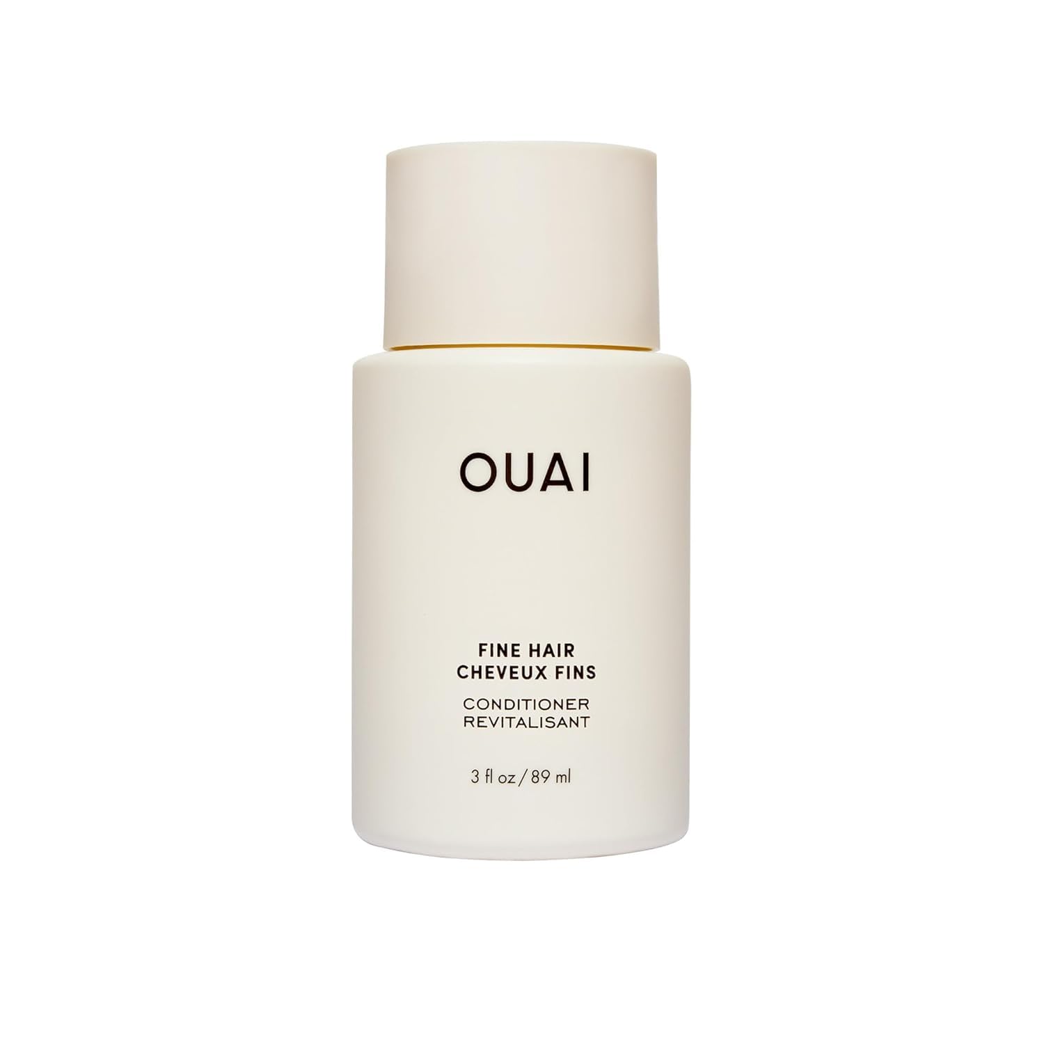 OUAI Fine Hair Conditioner Travel Size - Volumizing Conditioner for Fine Hair with Keratin, Biotin & Chia Seed Oil - Adds Softness, Bounce & Volume - Free from Parabens, Sulfates & Phthalates (3 Oz) OUAIBuy Supplements Australia