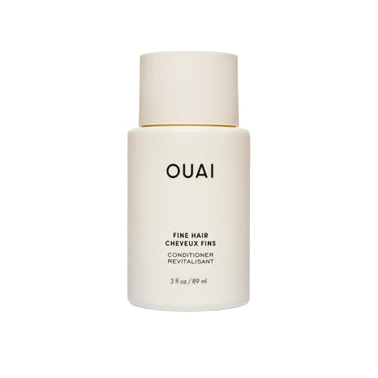 OUAI Fine Hair Conditioner Travel Size - Volumizing Conditioner for Fine Hair with Keratin, Biotin & Chia Seed Oil - Adds Softness, Bounce & Volume - Free from Parabens, Sulfates & Phthalates (3 Oz) OUAIBuy Supplements Australia