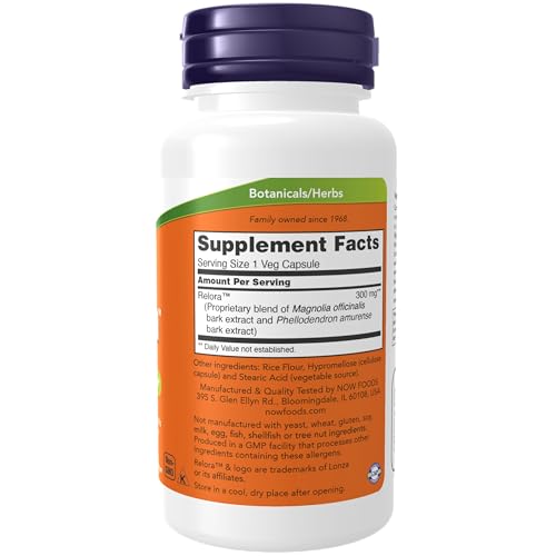 NOW Supplements, Relora 300 mg (a Blend of Plant Extracts from Magnolia officinalis NOWBuy Supplements Australia