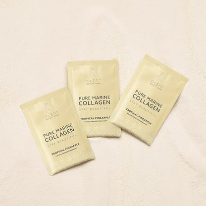 Plent Pure Marine Collagen Tropical Pineapple - Stay Beautiful - 5G Collagen Peptides Daily PlentBuy Supplements Australia