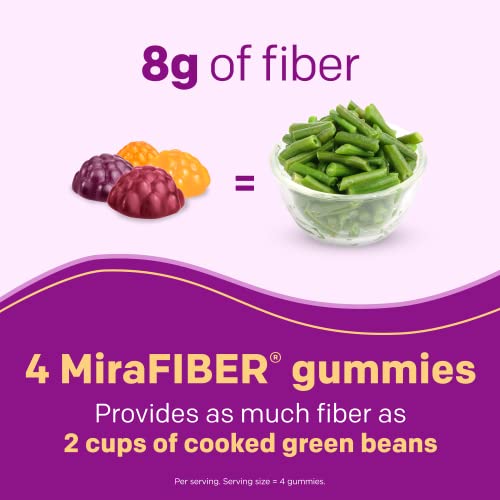 MiraLAX: MiraFIBER Gummies, 8g of Daily Prebiotic Fiber with B Vitamins to Support MiraLAXBuy Supplements Australia