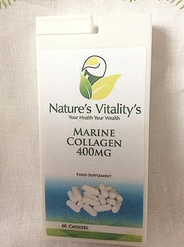 NATURE'S VITALITY'S Marine Collagen Capsules 400mg 60 Capsules 2 NATURE'S VITALITY'SBuy Supplements Australia