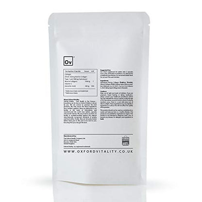 Collagen and Vitamin C Capsules | High Strength and Quality | Oxford Vitality (365) Ov OXFORD VITALITYBuy Supplements Australia