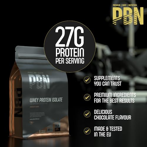 PBN - Premium Body Nutrition - Whey-ISOLATE Protein Powder, 1kg, Chocolate - 33 Servings Premium Body NutritionBuy Supplements Australia